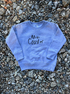 Mini Coaster Kids Crewneck Sweatshirt
