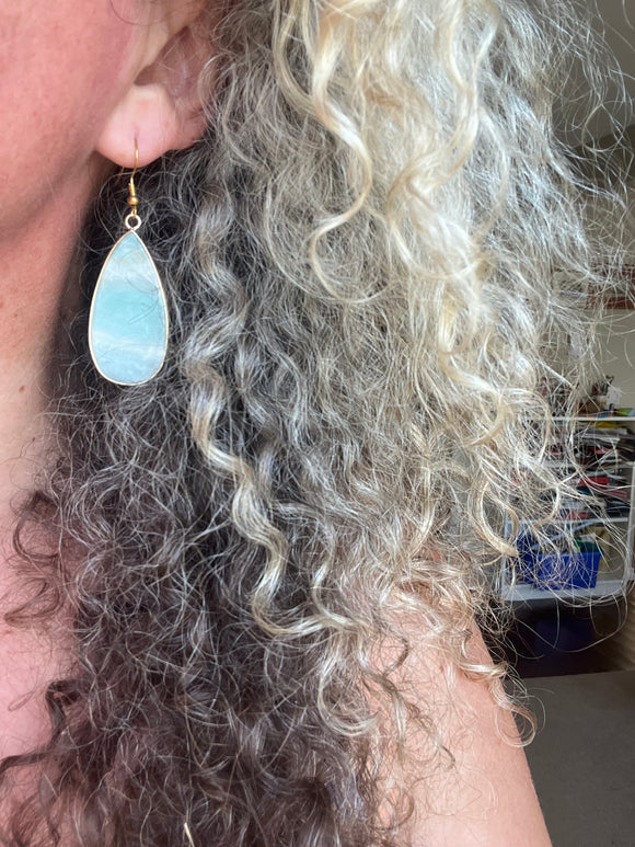 Aventurine Drop Earrings