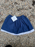Blue White Skirt