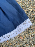 Blue White Skirt
