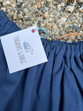 Blue White Skirt