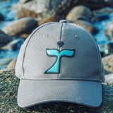 Whale Tail Adult Baseball Cap