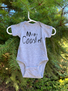 Mini Coaster Baby Bodysuit