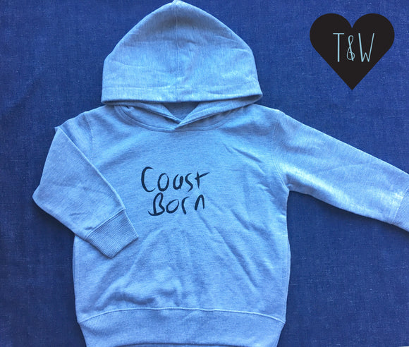 Coast Born Kids Hoodie